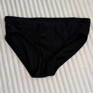 Aqua Green Black Bikini Bottom